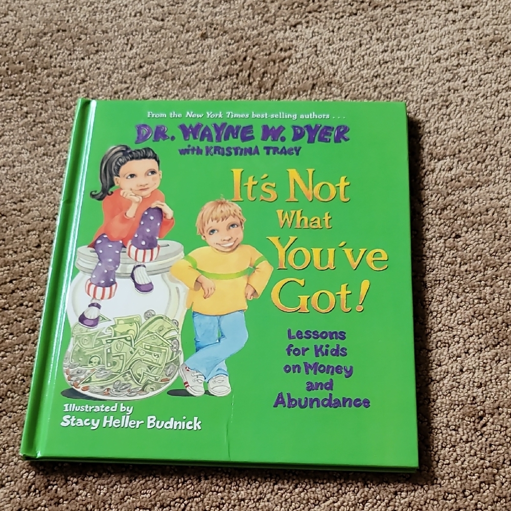Green Children's Book on Money
